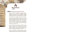 Desktop Screenshot of alliancelawgroup.com